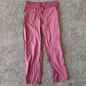 Lululemon Dance Studio Maroon Pants Size 6